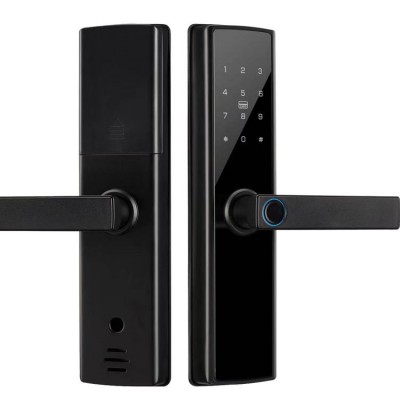 外贸跨境木门指纹锁家用民宿室内房间智能电子锁出租房远程密码锁图4