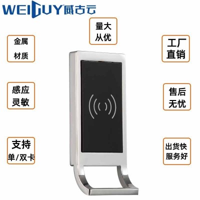厂家供应威古电子桑拿锁健身房浴室桑拿刷卡感应锁IC储 物柜智能锁图3