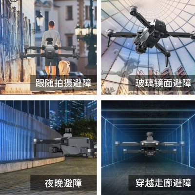 L600PRO三轴防抖云台GPS无刷避障无人机航拍四轴飞行器升级遥控图2