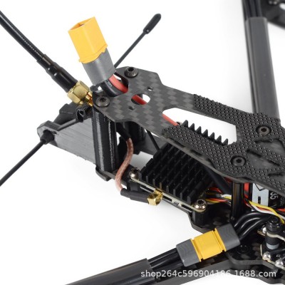 8寸FPV远航穿越机2810电机F4飞控60A电调2.5W图传快拆结构航模图3