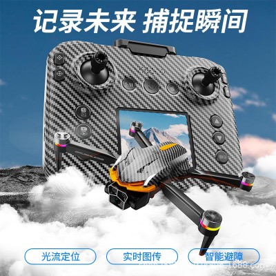 跨境屏控无人机新款高清航拍带显示屏避障无刷四轴飞行器遥控飞机图4