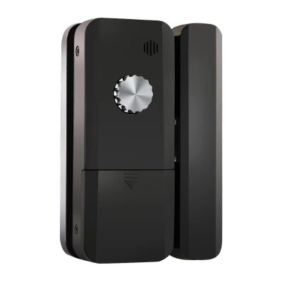 通通锁系统指纹密码刷卡单开双开玻璃锁带勾锁体免开孔安装可远程图4