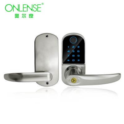 电子门锁批发家用门禁密码锁IC蓝牙远程解锁酒店木门智能智能锁图5