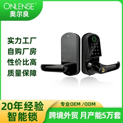 电子门锁批发家用门禁密码锁IC蓝牙远程解锁酒店木门智能智能锁图4