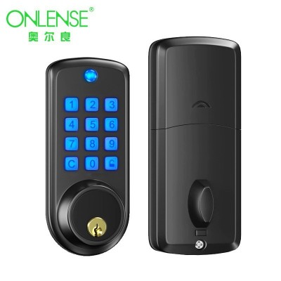 密码锁亚马逊电子锁房间左右门通用锁源头厂家智能锁智能密码锁图4