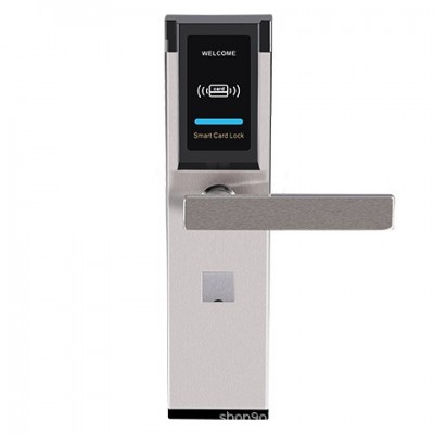 宾馆防盗门民宿感应锁锁刷卡锁电子门锁酒店防盗专用锁ic卡智能锁图5