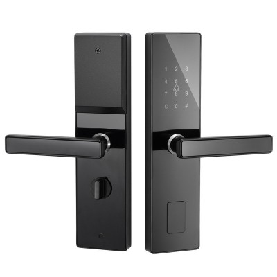 酒店门锁磁卡感应锁木门客房民宿出租智能IC卡锁密码锁宾馆刷卡锁图5