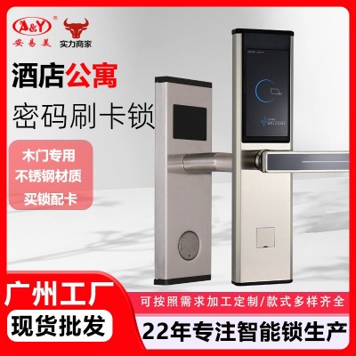 公寓密码锁酒店门锁宾馆木门ic磁卡刷卡锁民宿app通通锁智能锁图3
