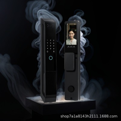 通通锁人脸识别智能锁民宿酒店密码公寓锁多国语言涂鸦WIFI指纹锁图5