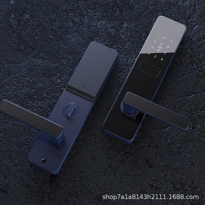 通通锁公寓指纹人脸识别密码IC卡酒店锁刷卡涂鸦民宿智能锁厂家图3