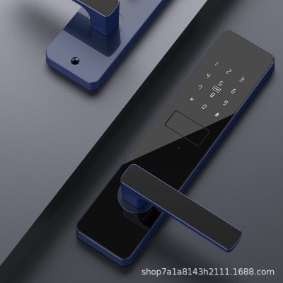 通通锁公寓指纹人脸识别密码IC卡酒店锁刷卡涂鸦民宿智能锁厂家图4