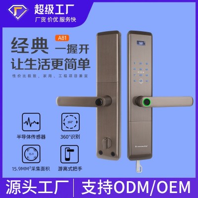 创佳智能门锁公寓密码锁政府公租房学校联网智能锁一体化 系统厂家图2