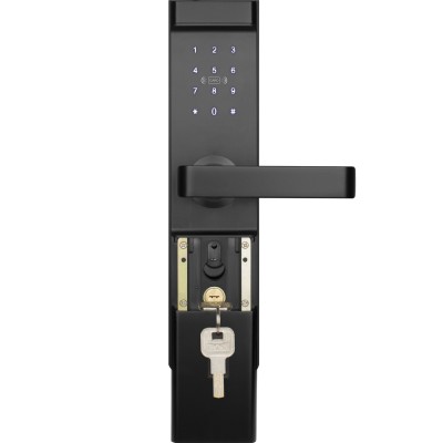 创佳酒店门锁房门磁卡感应锁酒店智能锁电子ic卡宾馆刷卡锁酒店锁图3