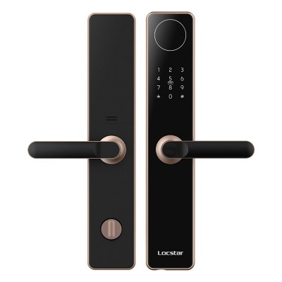 厂家定制4G/Lora433/Cat-1联网公寓锁API对接远程 下发指纹密码锁图4