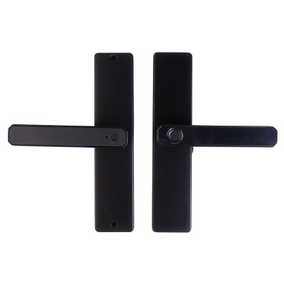 跨境批发家用室内卧室木门指纹锁 免改孔安装简便 办公室电子门锁图5