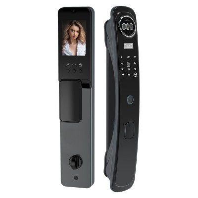 全自动3D人脸识别智能锁家用防盗门密码锁可视对讲电子指纹锁厂家图5