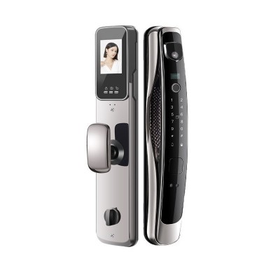 3D人脸识别智能锁家用防盗门指纹锁可视猫眼实时监控密码锁电子锁图4