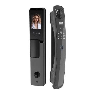 3D人脸识别指纹锁家用防盗门可视猫眼电子锁密码锁智能门锁远程开图5