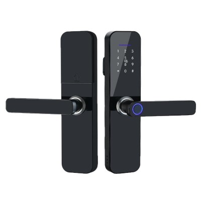 办公室木门指纹锁室内门公寓门出租屋门密码刷卡WIFI涂鸦蓝牙通通图5