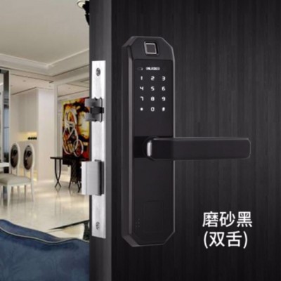 厂家直销室内门指纹锁 办公室门卧室门智能门锁半导体电子密码锁图2