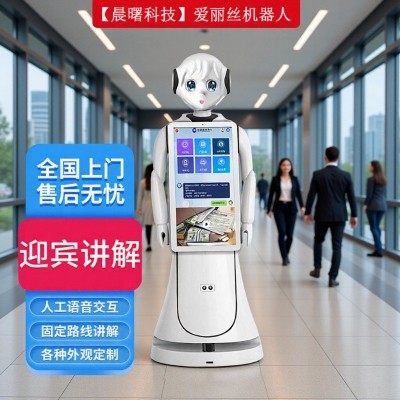 爱丽丝迎宾接待机器人人形引导讲解宣传智能语音交互数码服务图3
