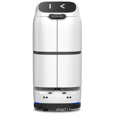 酒店办公楼配送机器人写字楼快递无接触封闭式公司午餐无接触配送图2