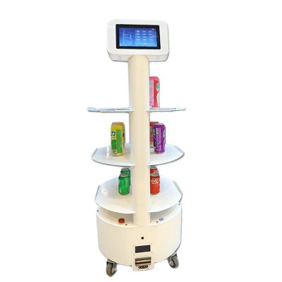 酒店客房送餐机器人 智能送餐送物机器人 宾馆客房服务配送设备图5