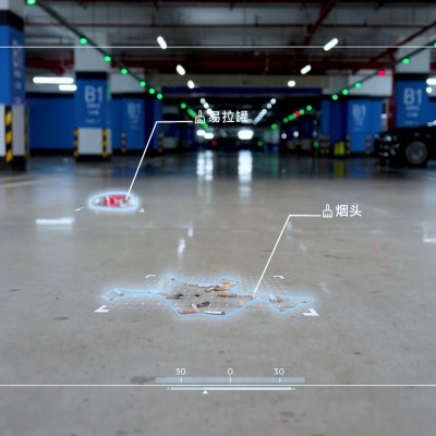 普渡MT1扫地机器人大型工业扫地吸尘Ai自动识别垃圾商用扫地机器图3