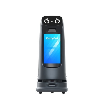 普渡葫芦送餐机器人适用餐厅咖啡店带广告投屏营销商用送餐机器人图5