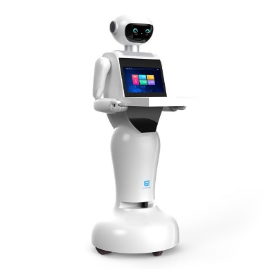 定 制智能机器人语音接待餐厅酒店前台自动迎宾接待服务机器人图4