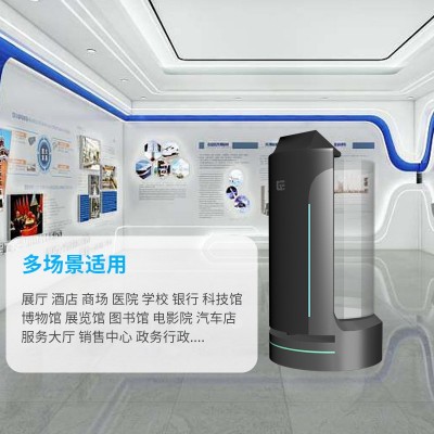 严选广州厂家送餐机器人瓦力 酒店餐厅点餐智能对话服务机器人图2