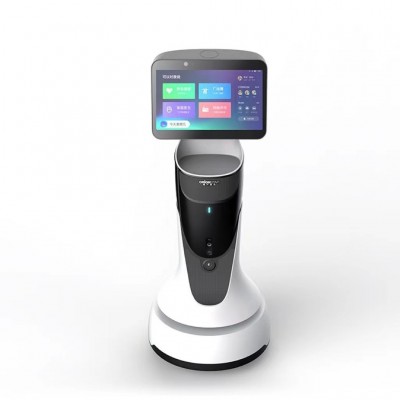 豹小秘mini迎宾接待机器人 商用展厅政府医院餐厅商务展馆引领导图3