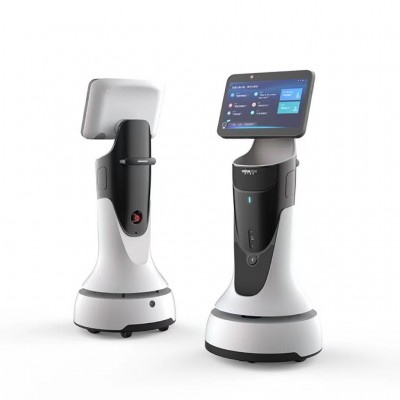 豹小秘mini迎宾接待机器人 商用展厅政府医院餐厅商务展馆引领导图5