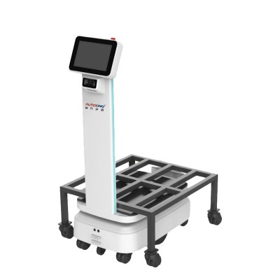 AGV智能搬运机器人工厂室内外底盘无轨激光导航 送物送餐智能小车图5