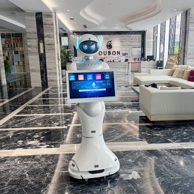 智能展厅图书馆机器人党建馆景区实验室博览会服务迎宾接待导览对图3