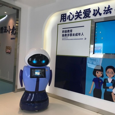 学校酒店商场讲解送餐接待前台导购服务AI对话智能迎宾展厅机器人图2