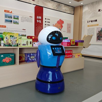 学校酒店商场讲解送餐接待前台导购服务AI对话智能迎宾展厅机器人图3