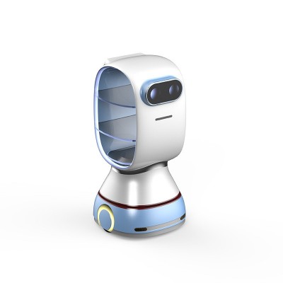 澳博智能送餐机器人传菜端菜送菜机器人全自动服务员餐厅饭店酒楼图2