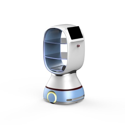 澳博智能送餐机器人传菜端菜送菜机器人全自动服务员餐厅饭店酒楼图5