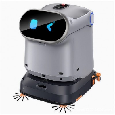 擎朗c40智能清洁机器人工厂大型扫地机器人自动洗吸扫洗地机器人图3