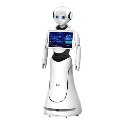穿山甲智能迎宾接待机器人商场语音对话服务讲解导购引路AI机器人图5