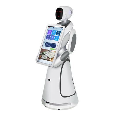 穿山甲迎宾机器人展厅展馆咨询自动问答智能讲解接待用迎宾机器人图4